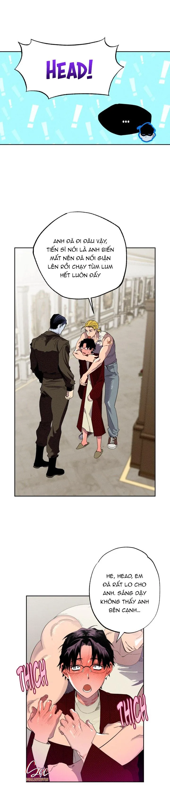 TIẾN SĨ V VÀ BA NGƯỜI TÌNH Chapter 15 Trang 27
