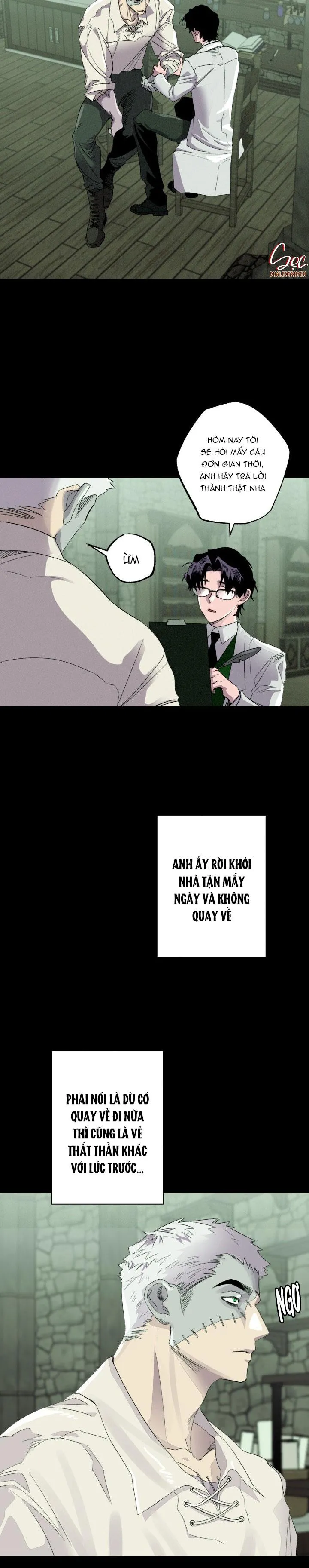 TIẾN SĨ V VÀ BA NGƯỜI TÌNH Chapter 16 Trang 5