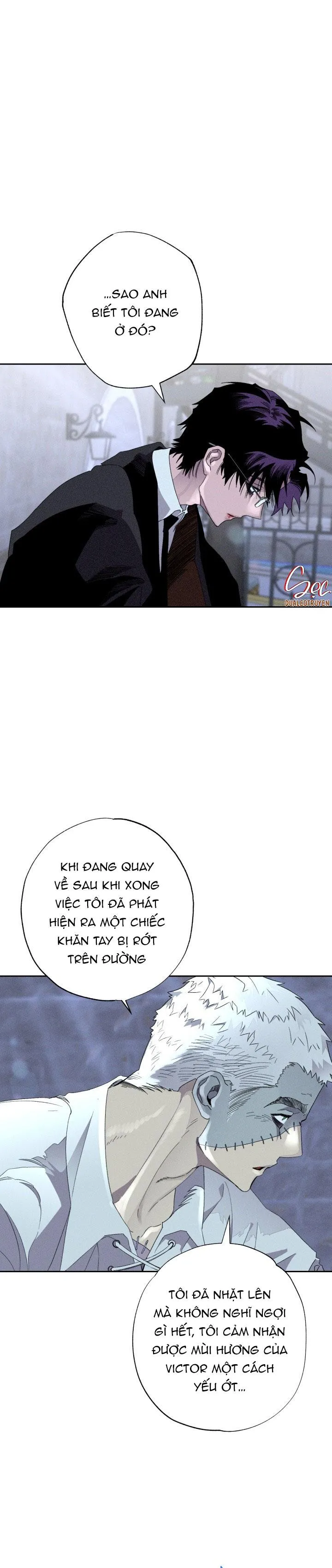 TIẾN SĨ V VÀ BA NGƯỜI TÌNH Chapter 17 Trang 16