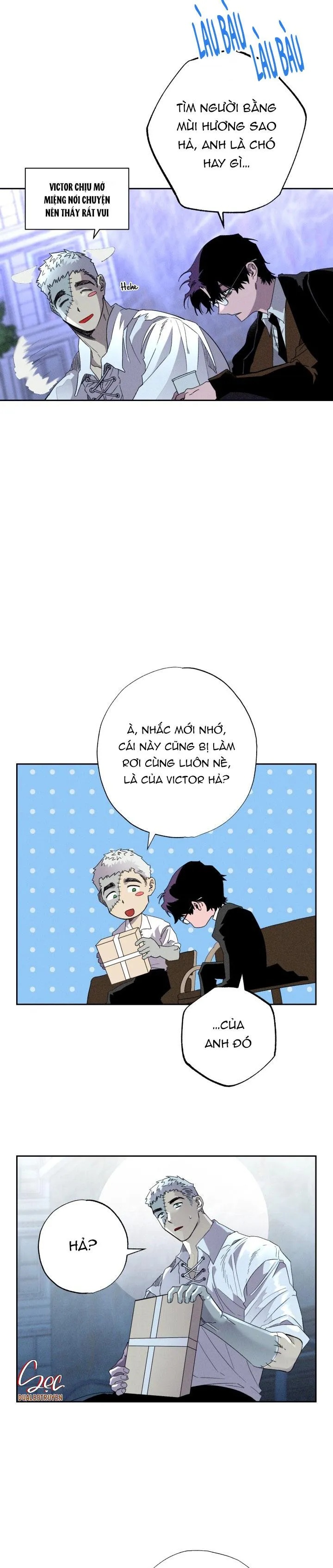 TIẾN SĨ V VÀ BA NGƯỜI TÌNH Chapter 17 Trang 17