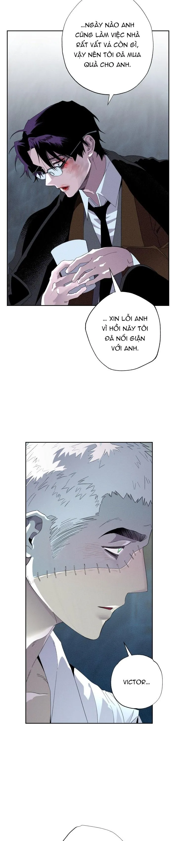 TIẾN SĨ V VÀ BA NGƯỜI TÌNH Chapter 17 Trang 18