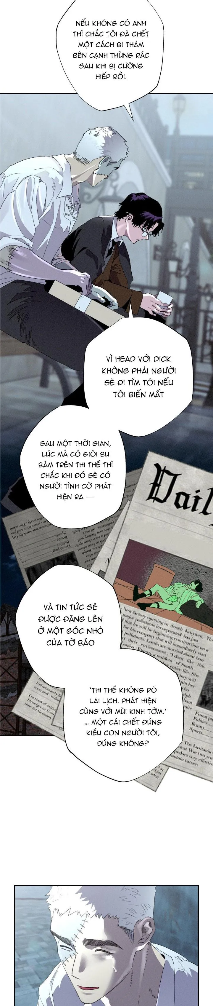 TIẾN SĨ V VÀ BA NGƯỜI TÌNH Chapter 17 Trang 19