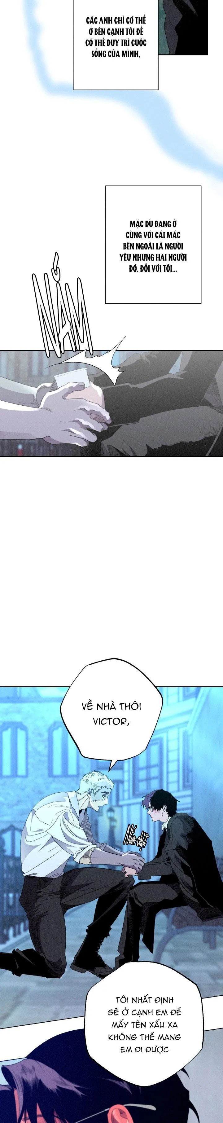 TIẾN SĨ V VÀ BA NGƯỜI TÌNH Chapter 17 Trang 21