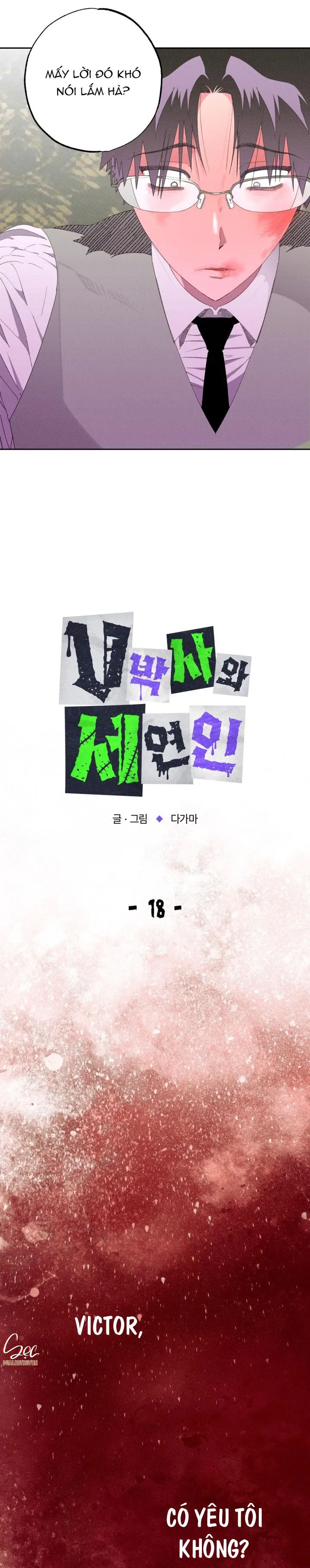 TIẾN SĨ V VÀ BA NGƯỜI TÌNH Chapter 18 Trang 9