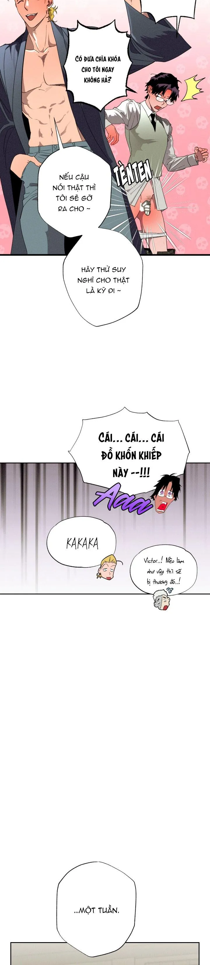 TIẾN SĨ V VÀ BA NGƯỜI TÌNH Chapter 18 Trang 12