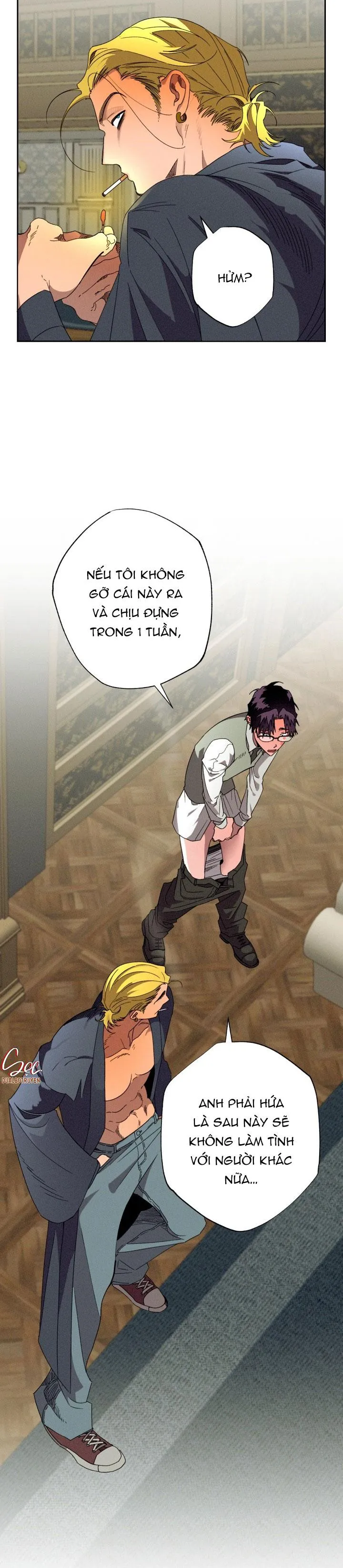 TIẾN SĨ V VÀ BA NGƯỜI TÌNH Chapter 18 Trang 13