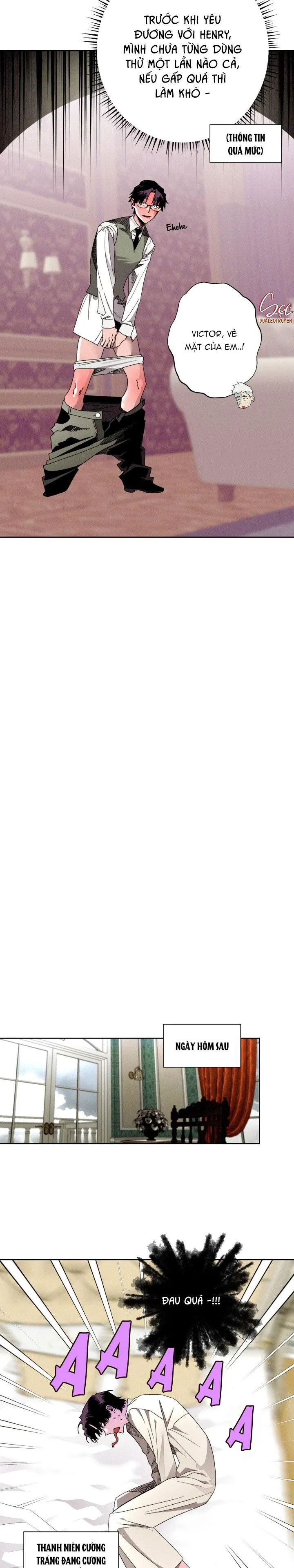 TIẾN SĨ V VÀ BA NGƯỜI TÌNH Chapter 18 Trang 16