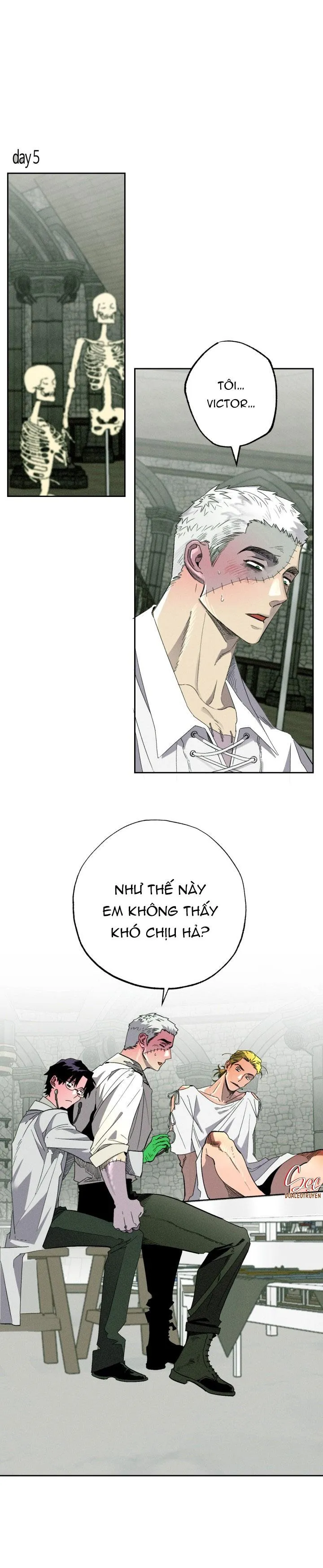 TIẾN SĨ V VÀ BA NGƯỜI TÌNH Chapter 18 Trang 30