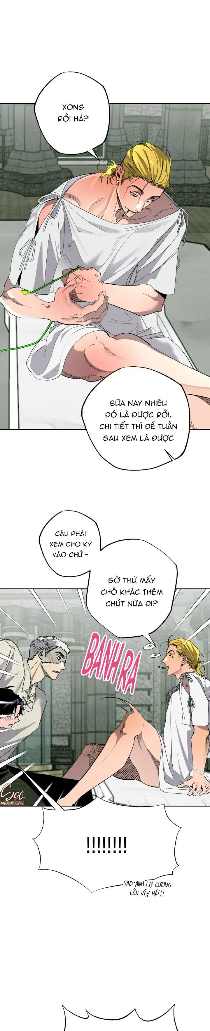 TIẾN SĨ V VÀ BA NGƯỜI TÌNH Chapter 18 Trang 32