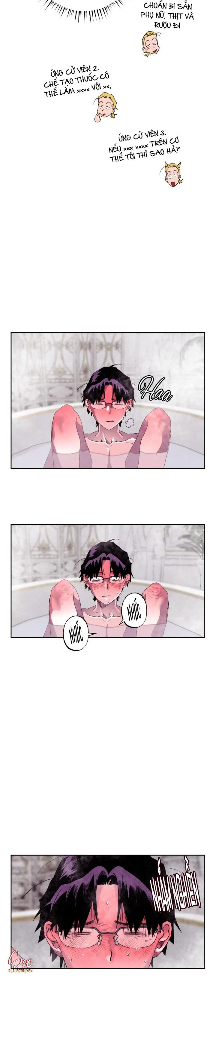 TIẾN SĨ V VÀ BA NGƯỜI TÌNH Chapter 18 Trang 35