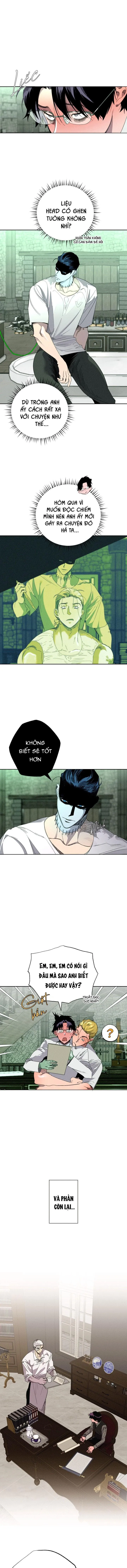 TIẾN SĨ V VÀ BA NGƯỜI TÌNH Chapter 20 Trang 9