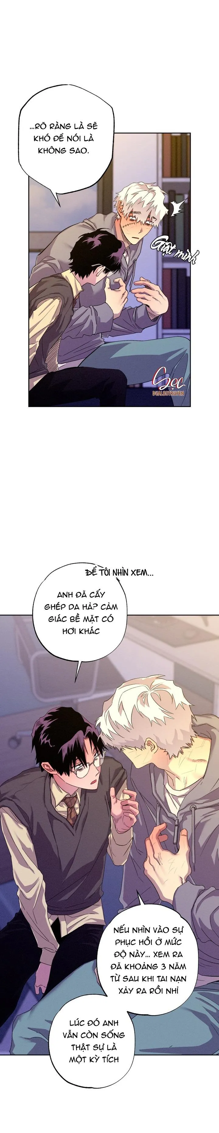 TIẾN SĨ V VÀ BA NGƯỜI TÌNH Chapter 21 Trang 24