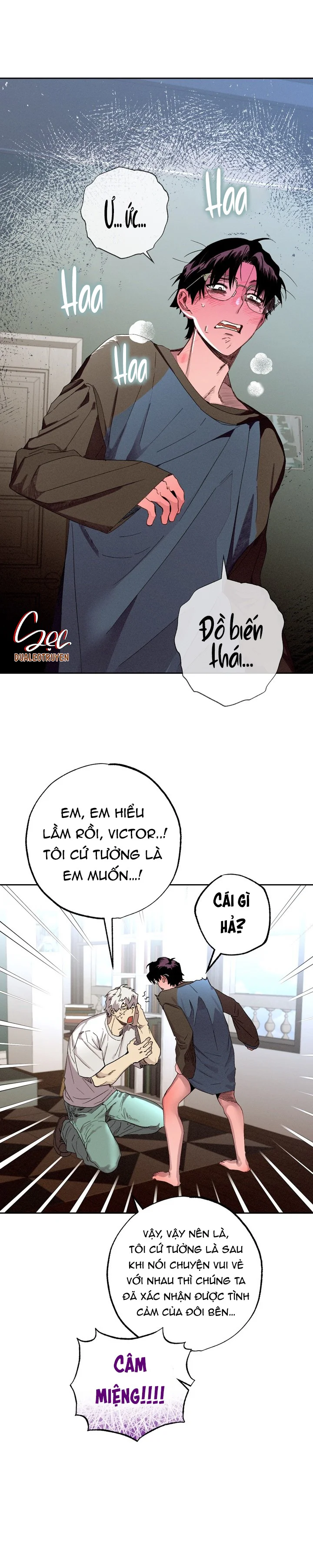 TIẾN SĨ V VÀ BA NGƯỜI TÌNH Chapter 23 Trang 23