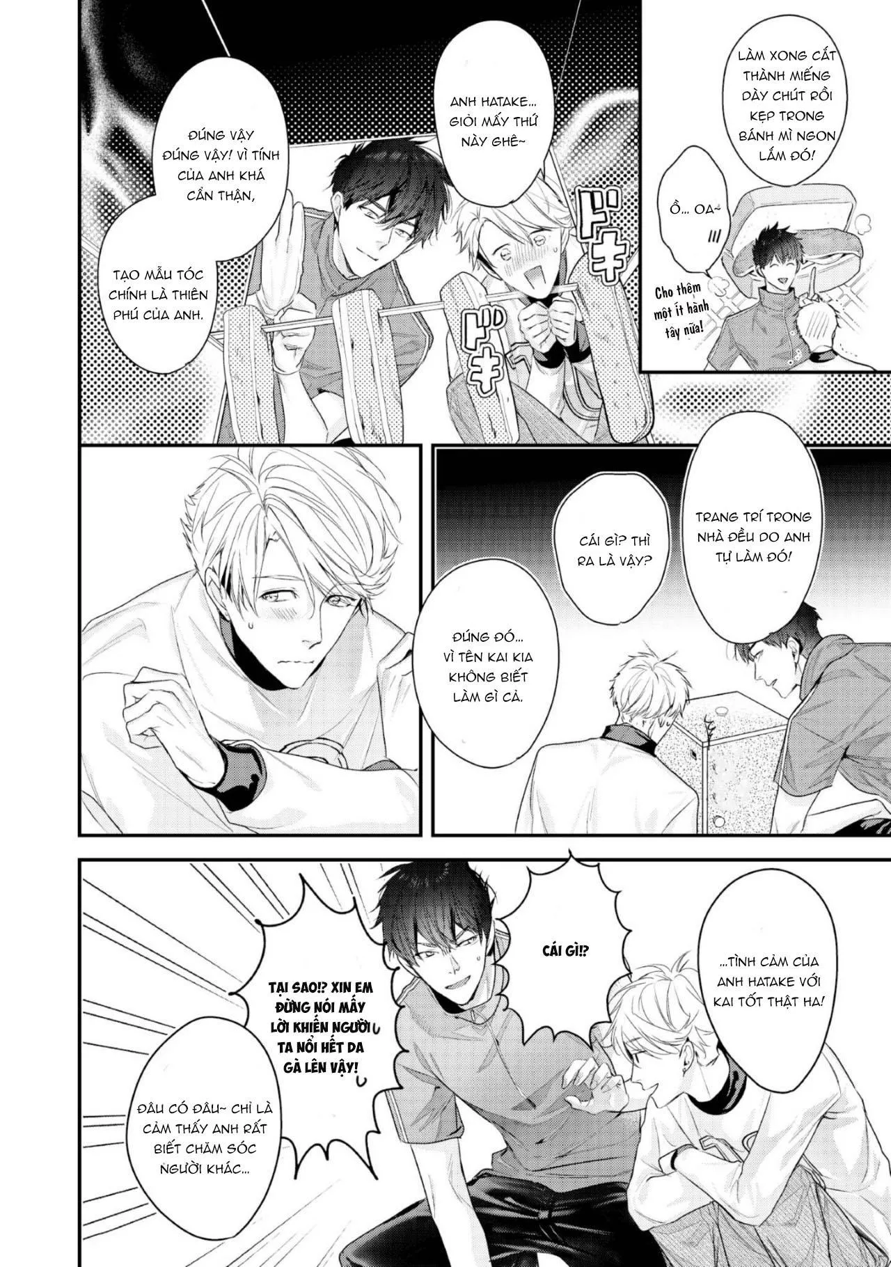 Tình khúc 3P Chapter 3 Trang 9