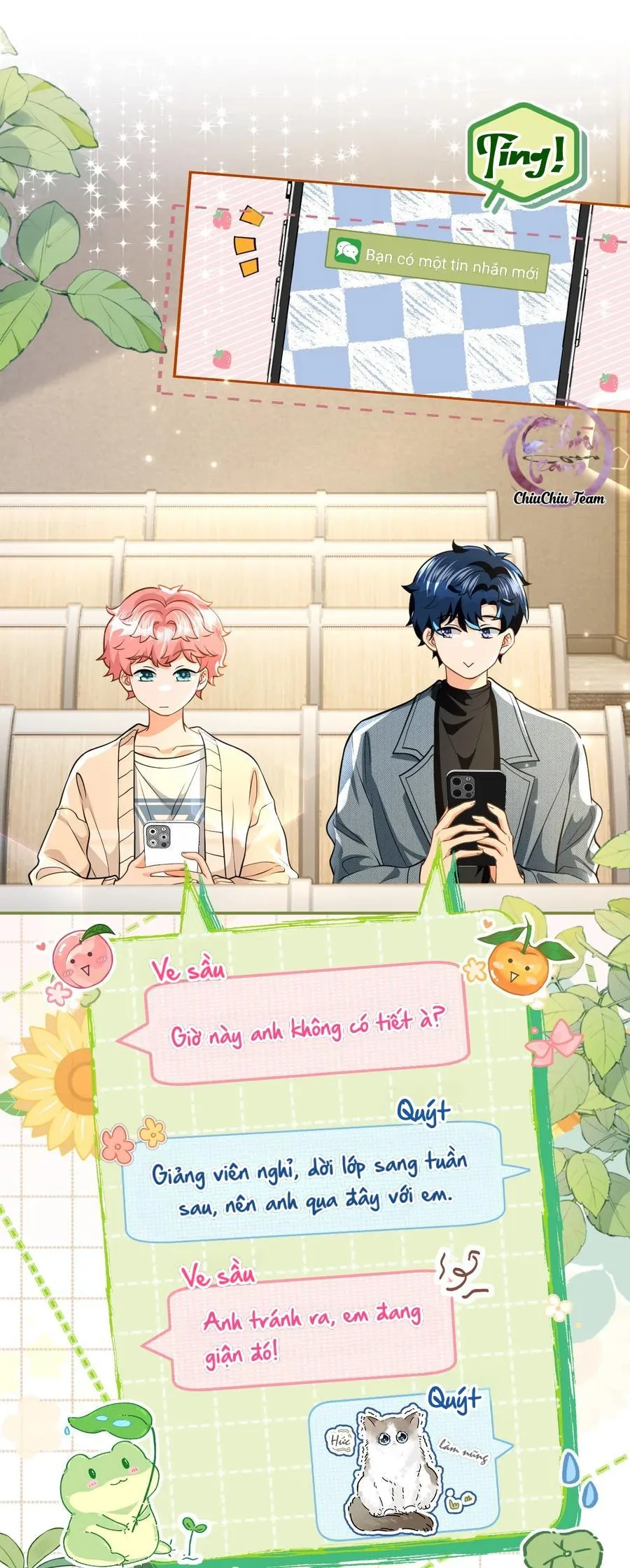 Tin Tức Tố Nói Chúng Ta Không Có Khả Năng Chapter 97 Trang 17