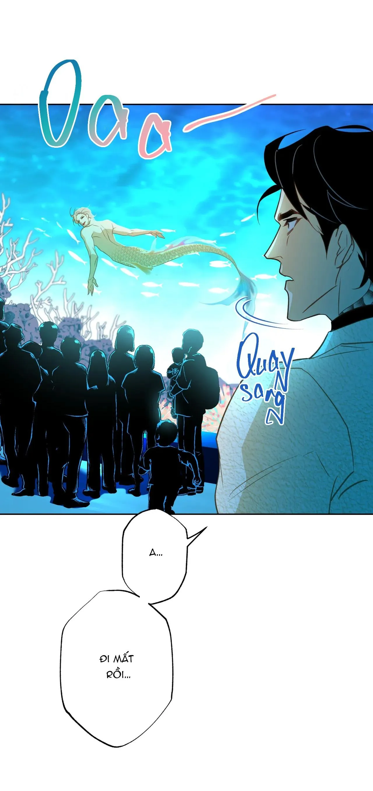 Tình đầu của chủ quán gỏi cá là nhân ngư Chapter 2 Trang 14