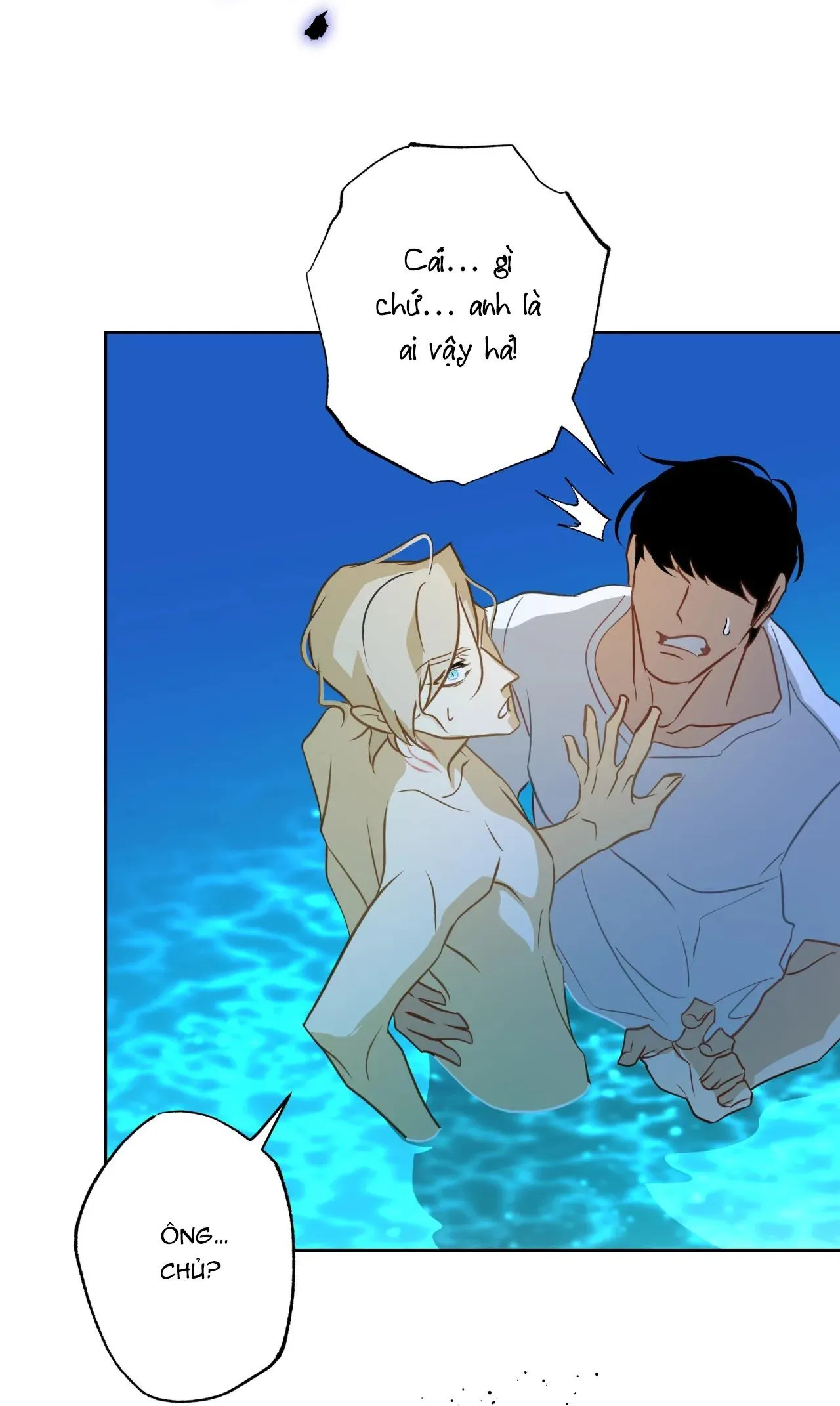 Tình đầu của chủ quán gỏi cá là nhân ngư Chapter 2 Trang 29