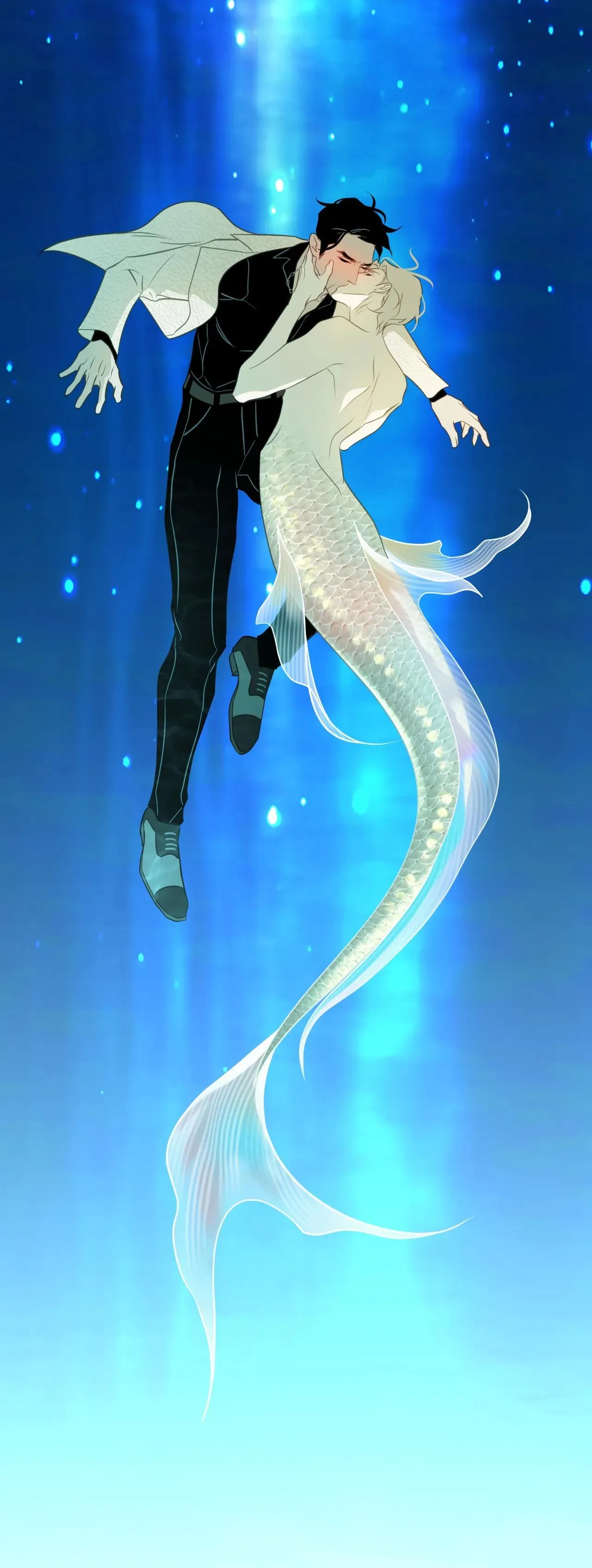 Tình đầu của chủ quán gỏi cá là nhân ngư Chapter 3 Trang 4