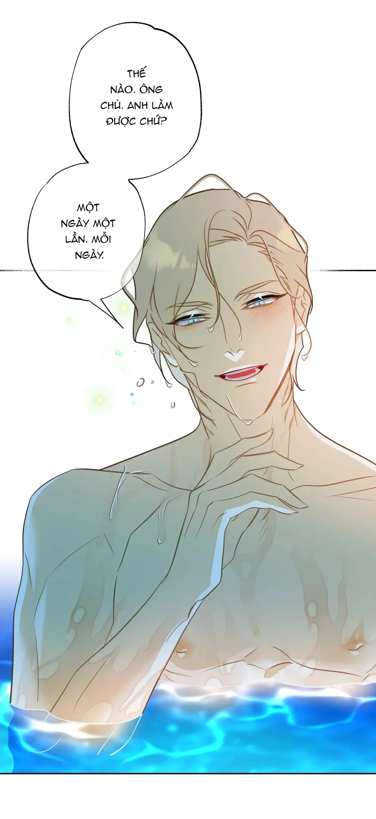 Tình đầu của chủ quán gỏi cá là nhân ngư Chapter 3 Trang 8