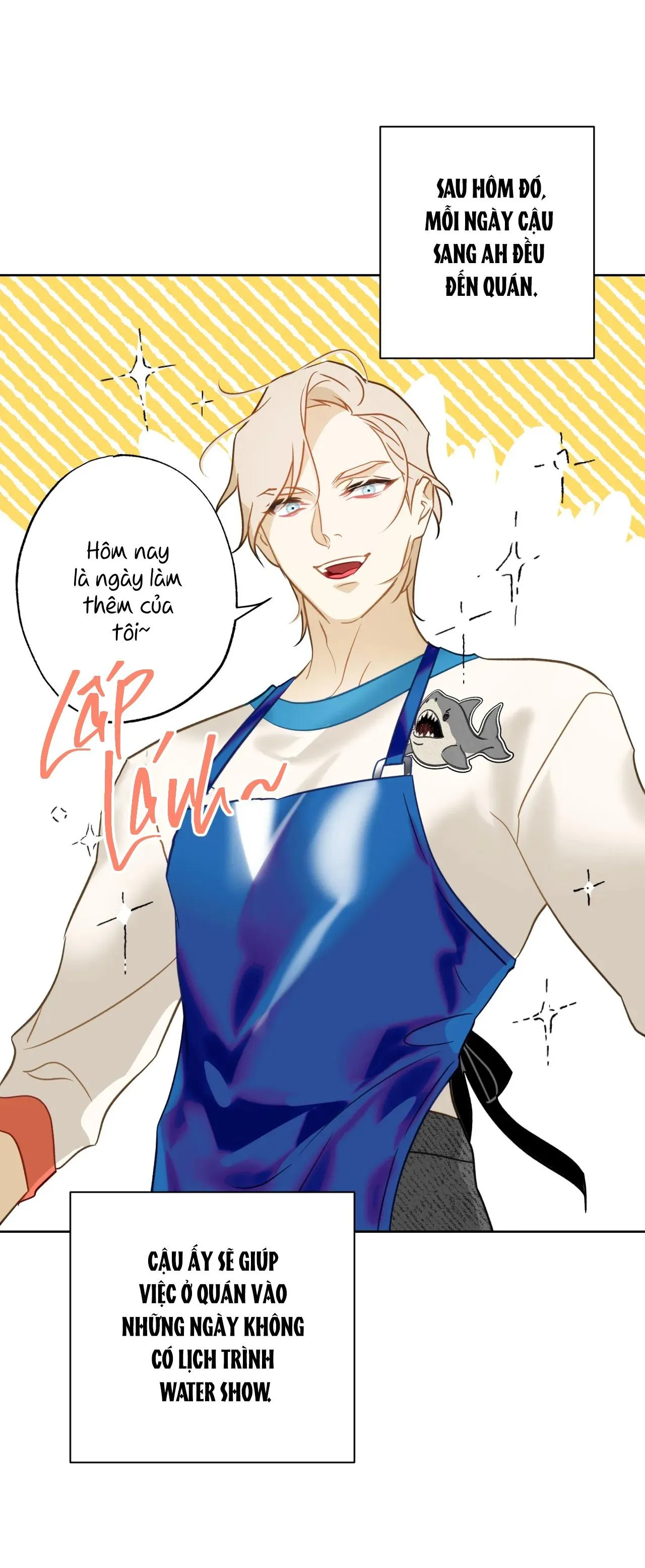 Tình đầu của chủ quán gỏi cá là nhân ngư Chapter 3 Trang 14