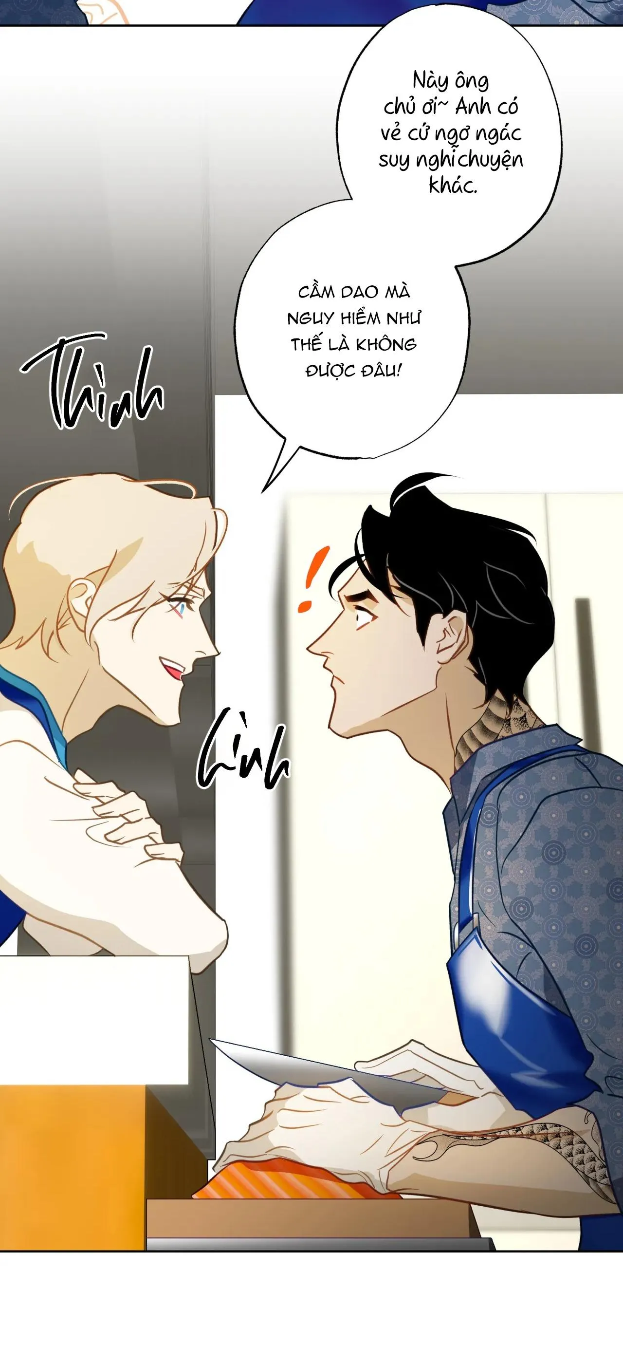 Tình đầu của chủ quán gỏi cá là nhân ngư Chapter 3 Trang 23