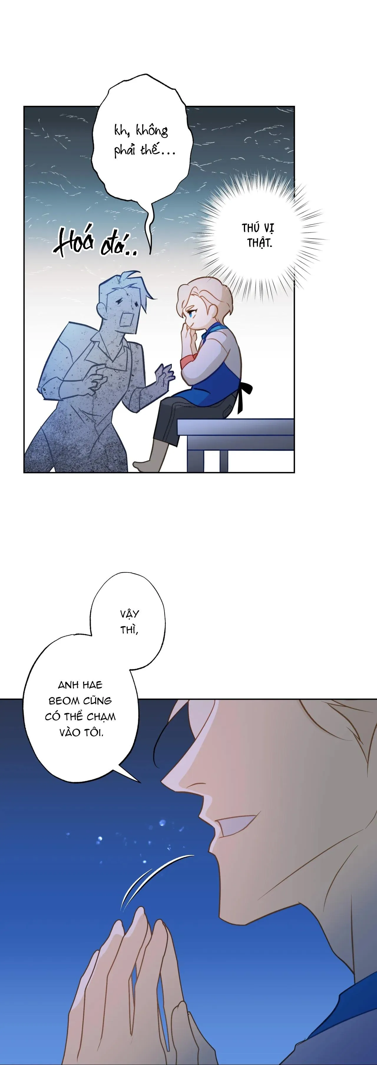 Tình đầu của chủ quán gỏi cá là nhân ngư Chapter 3 Trang 55
