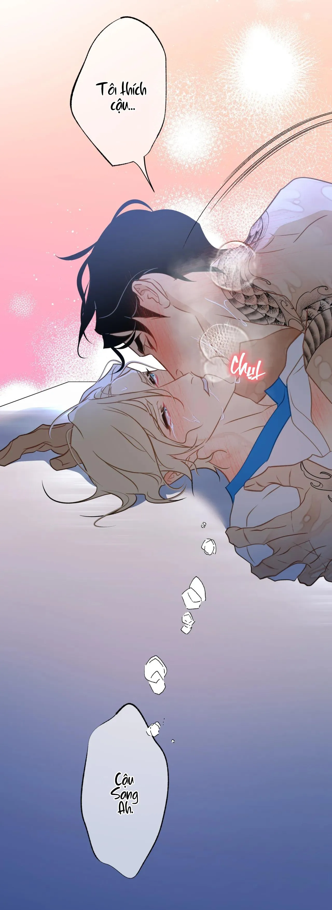 Tình đầu của chủ quán gỏi cá là nhân ngư Chapter 4 Trang 45