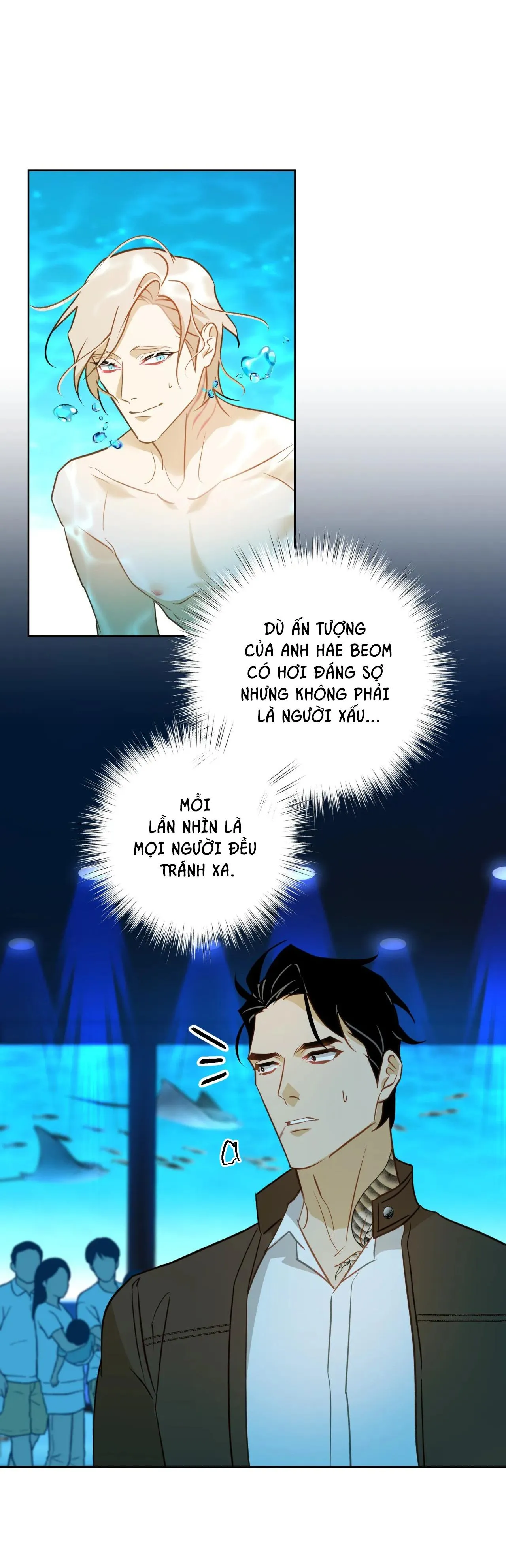 Tình đầu của chủ quán gỏi cá là nhân ngư Chapter 5 Trang 11