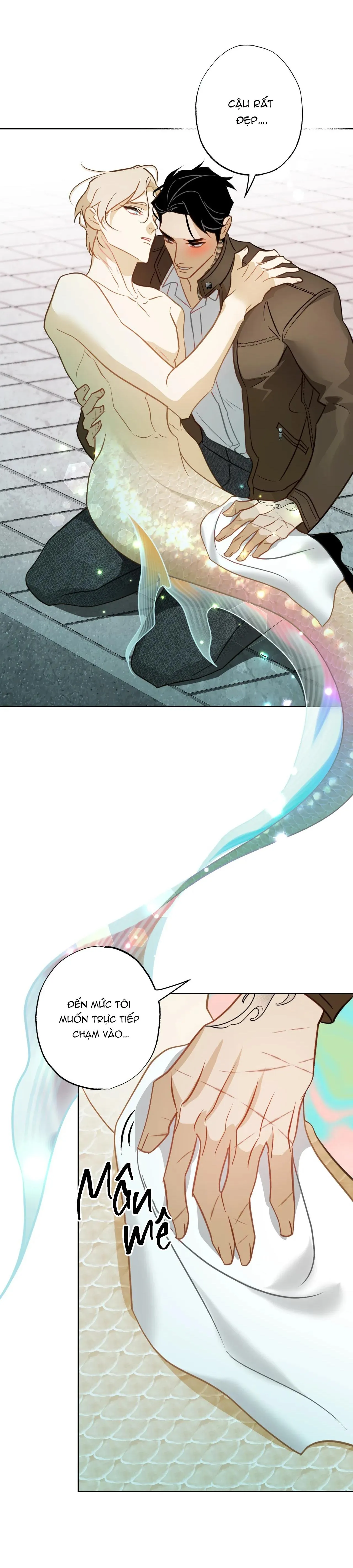 Tình đầu của chủ quán gỏi cá là nhân ngư Chapter 5 Trang 36