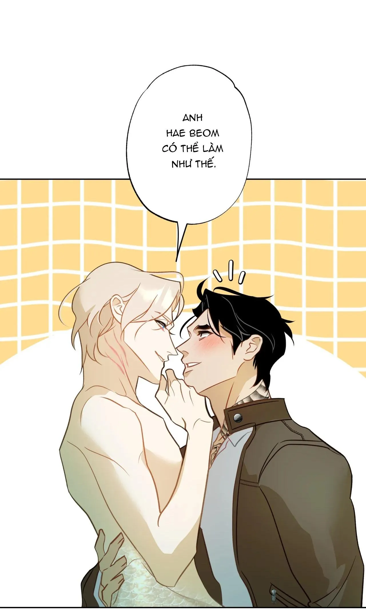 Tình đầu của chủ quán gỏi cá là nhân ngư Chapter 5 Trang 38