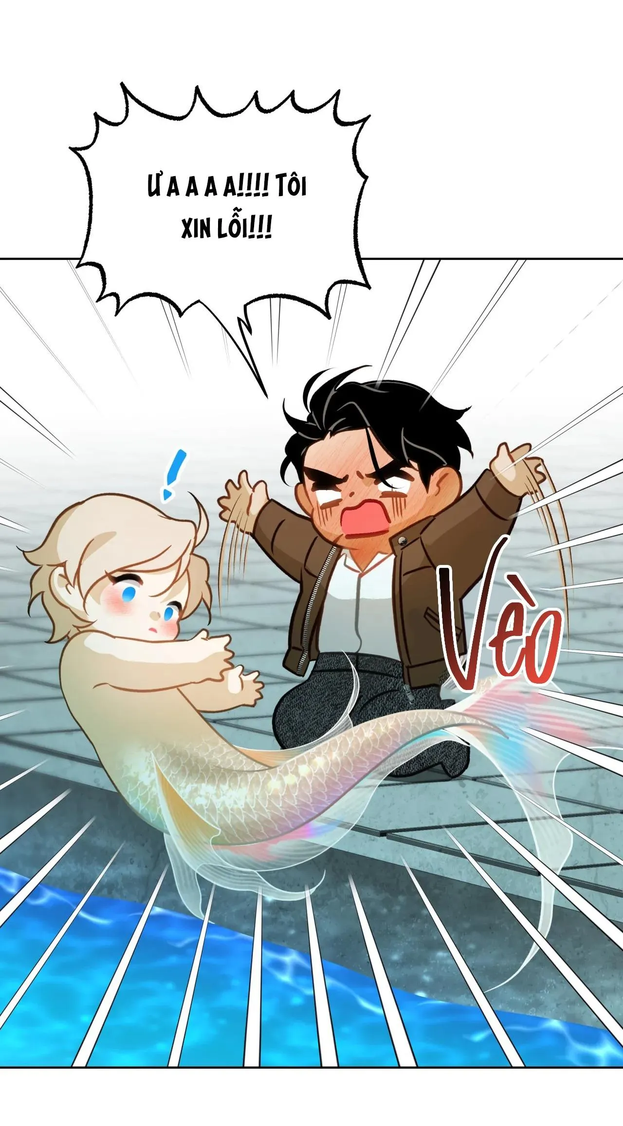 Tình đầu của chủ quán gỏi cá là nhân ngư Chapter 5 Trang 45