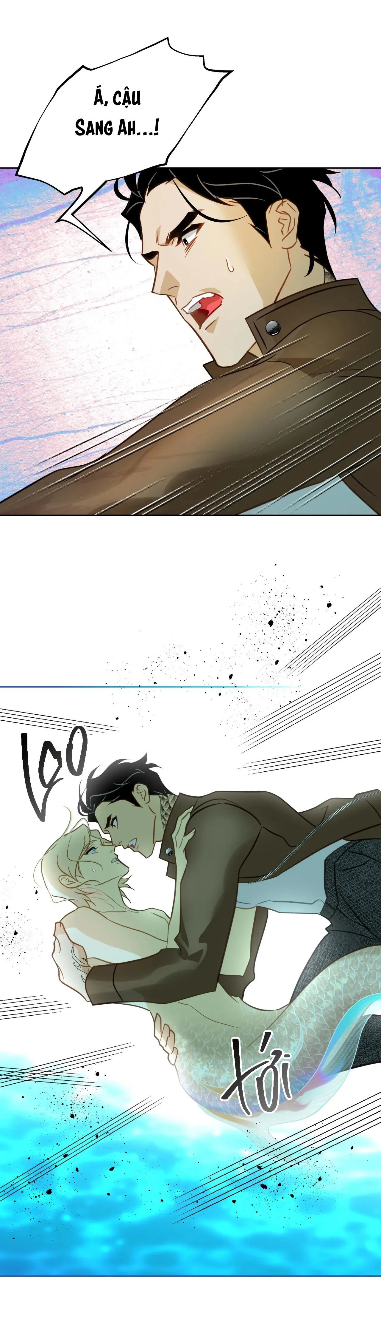 Tình đầu của chủ quán gỏi cá là nhân ngư Chapter 5 Trang 46