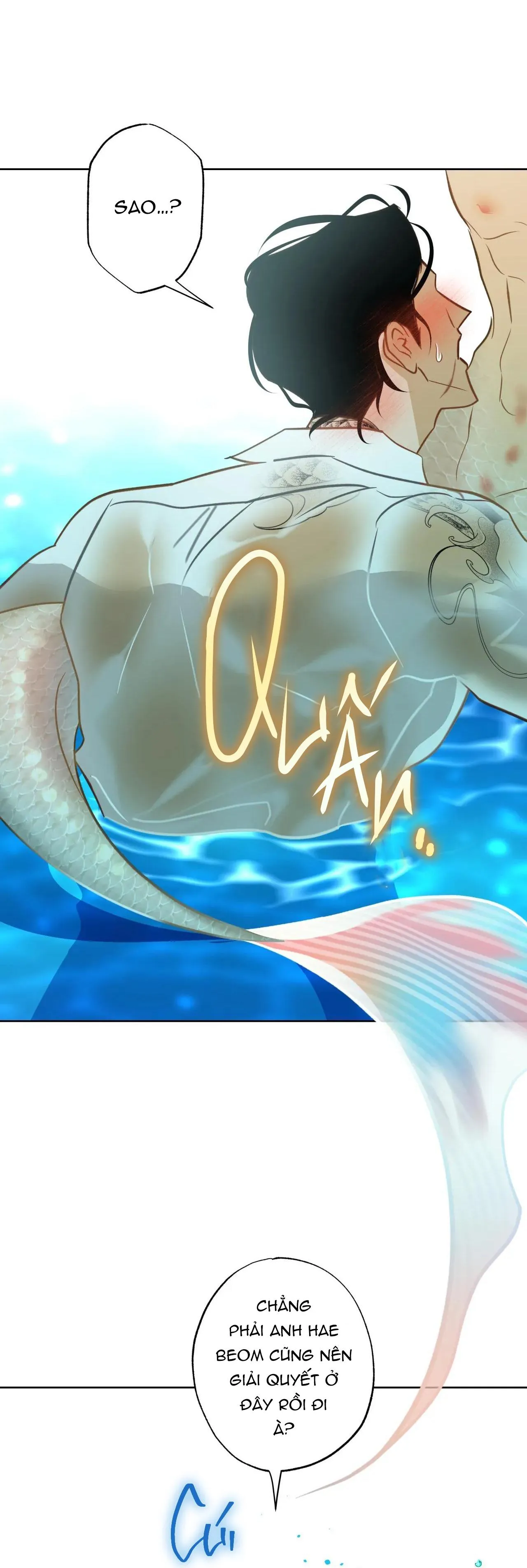 Tình đầu của chủ quán gỏi cá là nhân ngư Chapter 6 Trang 11