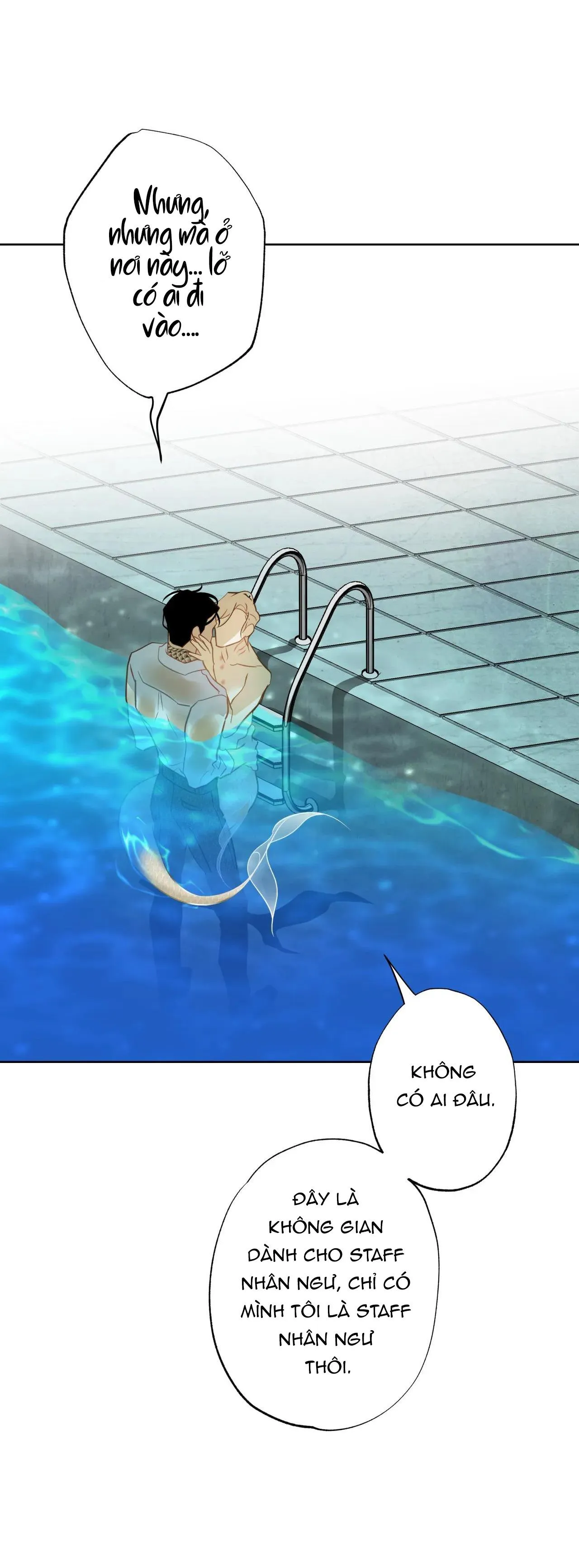 Tình đầu của chủ quán gỏi cá là nhân ngư Chapter 6 Trang 13