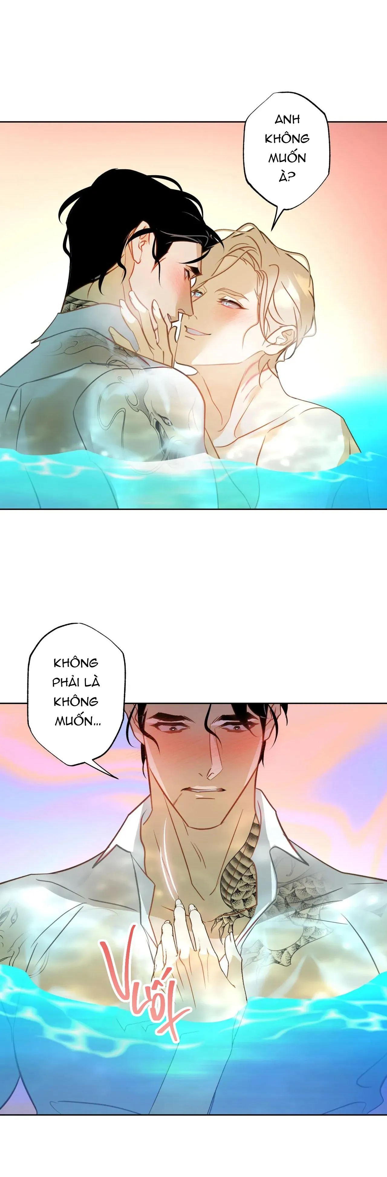 Tình đầu của chủ quán gỏi cá là nhân ngư Chapter 6 Trang 14