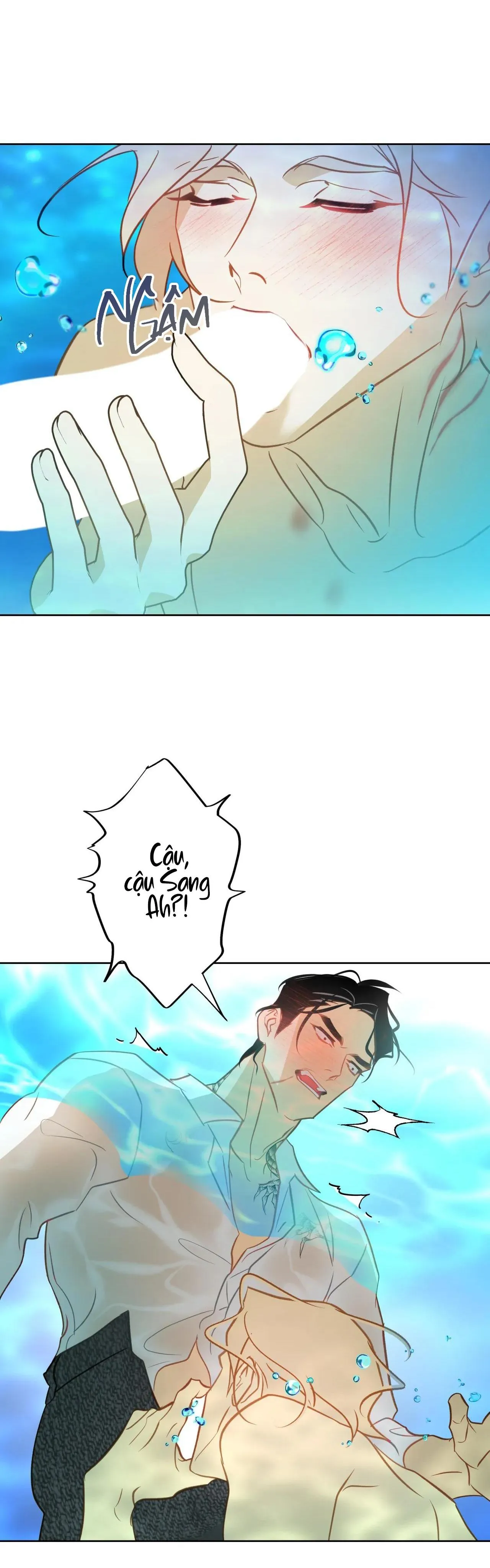 Tình đầu của chủ quán gỏi cá là nhân ngư Chapter 6 Trang 18