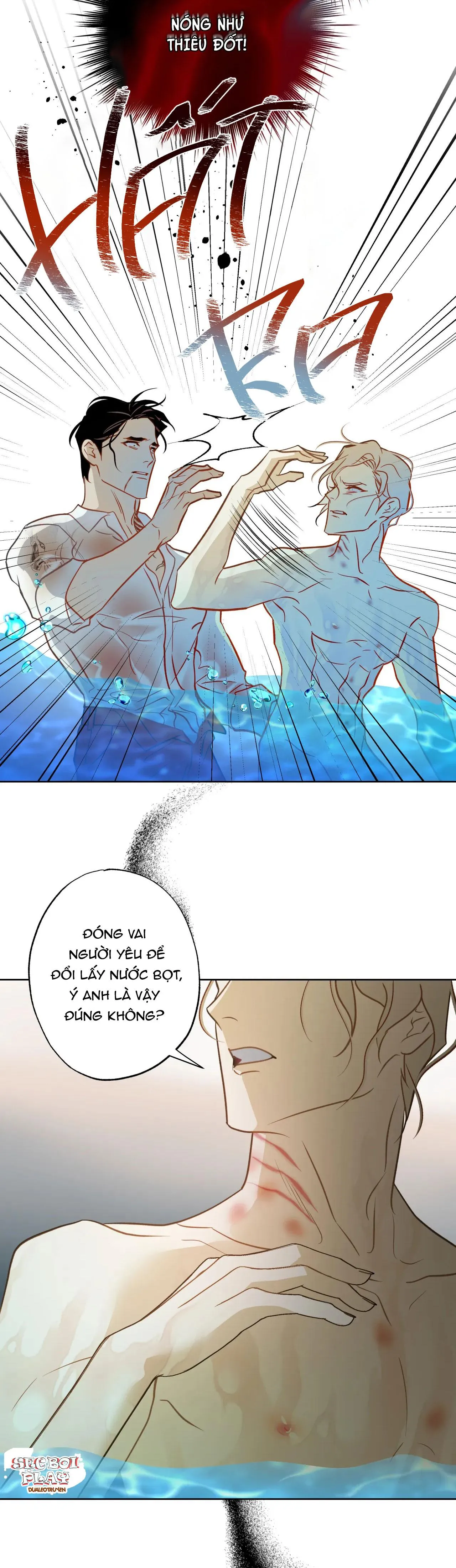 Tình đầu của chủ quán gỏi cá là nhân ngư Chapter 7 Trang 4