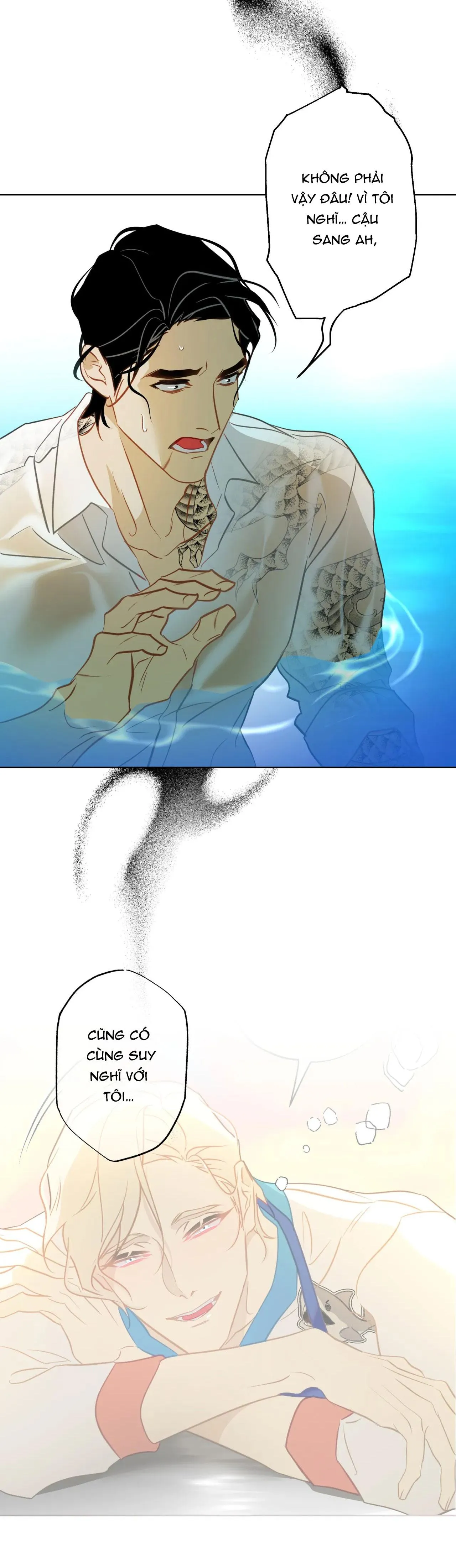 Tình đầu của chủ quán gỏi cá là nhân ngư Chapter 7 Trang 5