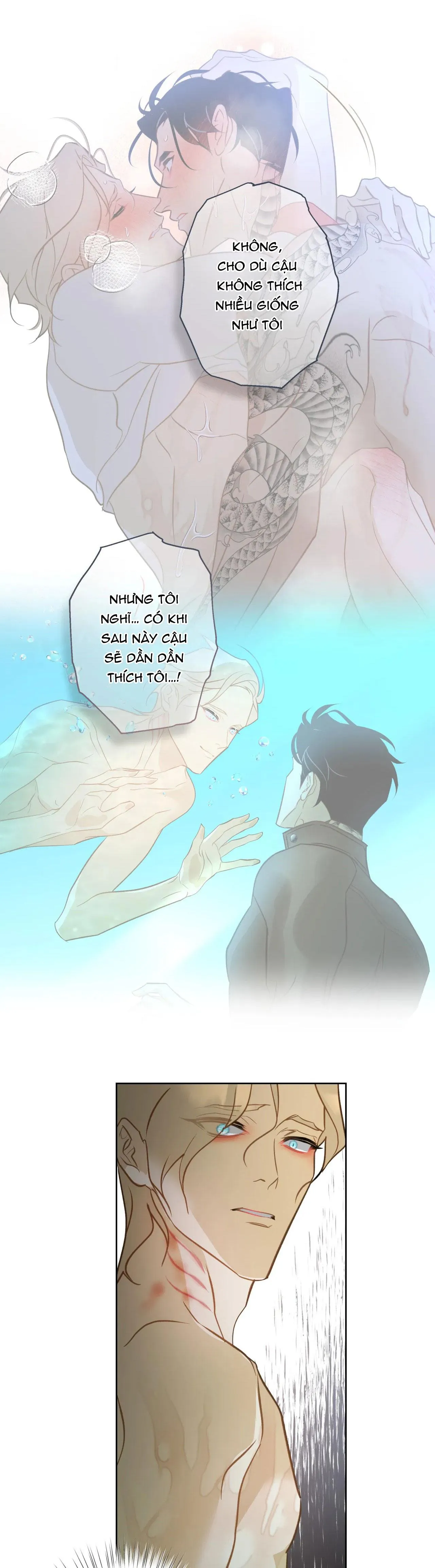 Tình đầu của chủ quán gỏi cá là nhân ngư Chapter 7 Trang 6