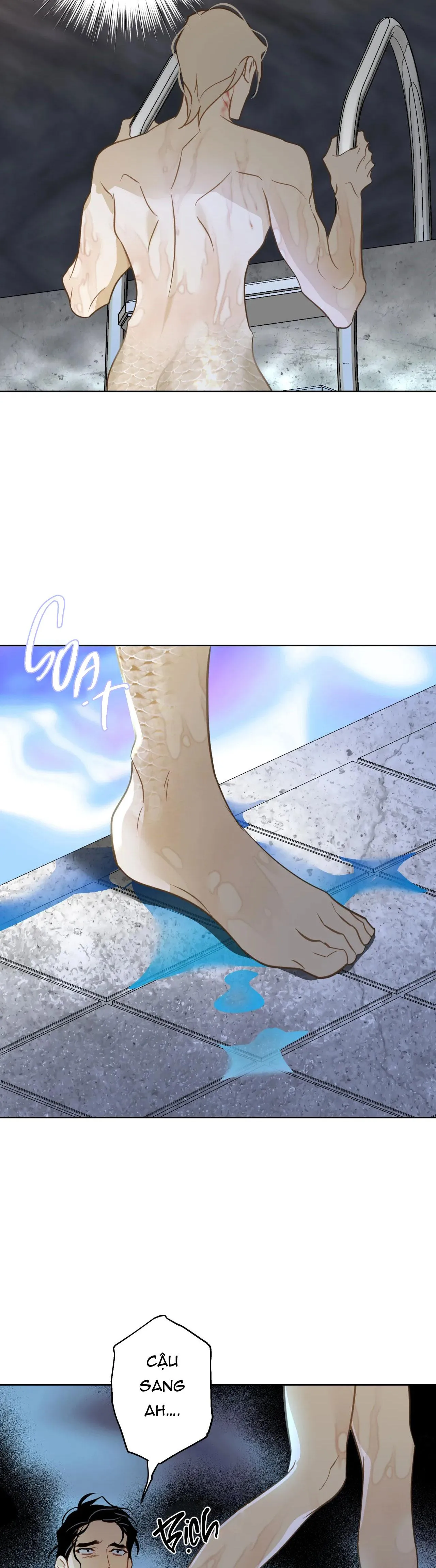Tình đầu của chủ quán gỏi cá là nhân ngư Chapter 7 Trang 9