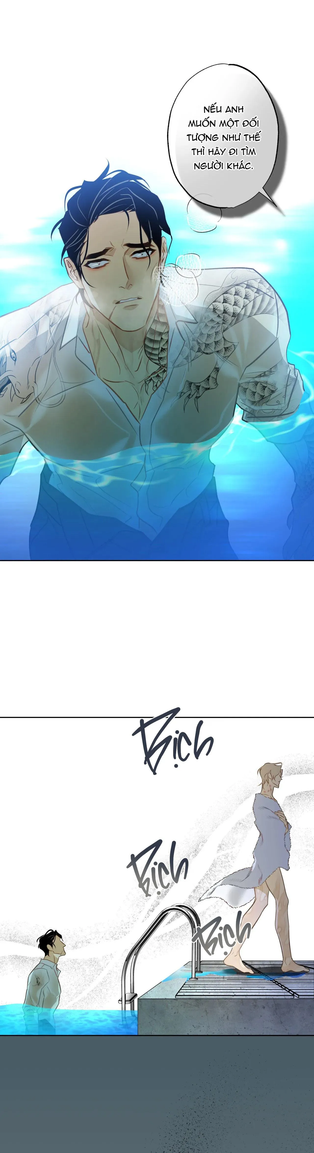 Tình đầu của chủ quán gỏi cá là nhân ngư Chapter 7 Trang 11