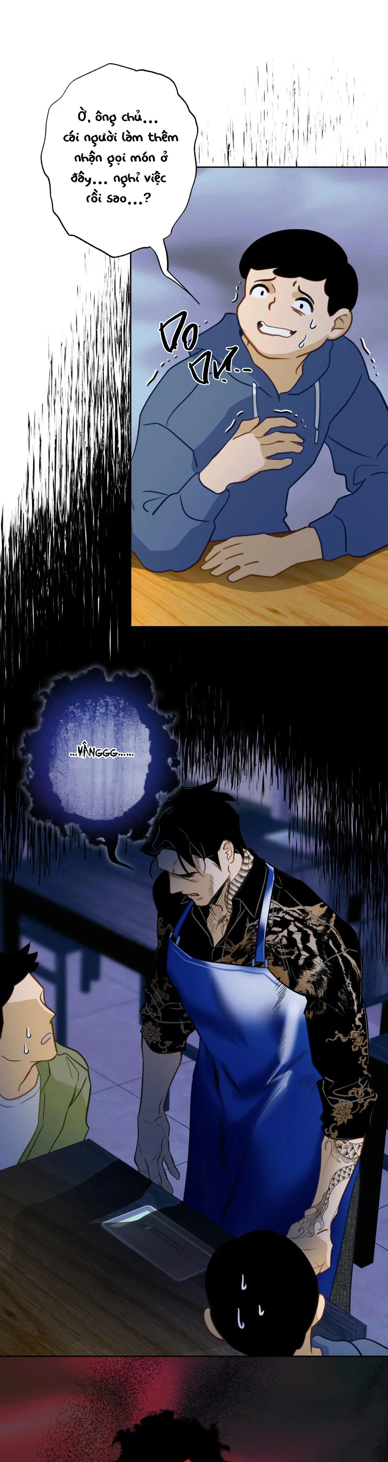 Tình đầu của chủ quán gỏi cá là nhân ngư Chapter 7 Trang 16