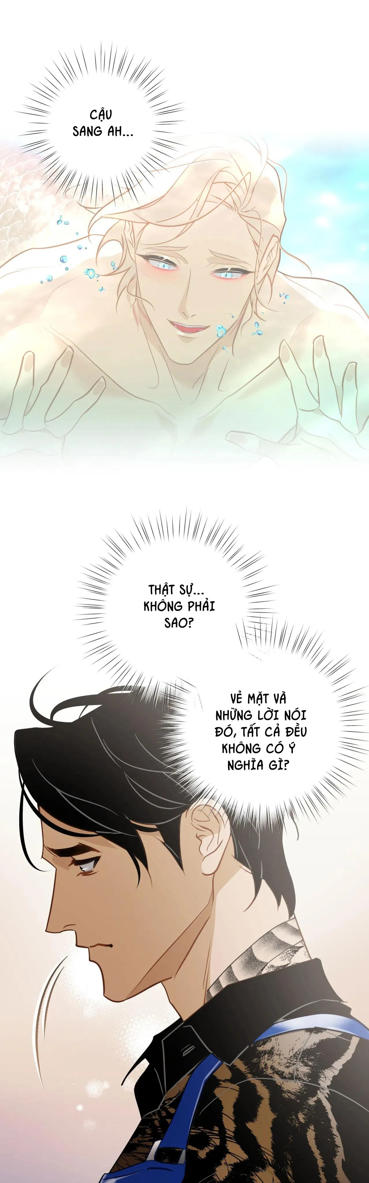 Tình đầu của chủ quán gỏi cá là nhân ngư Chapter 7 Trang 21