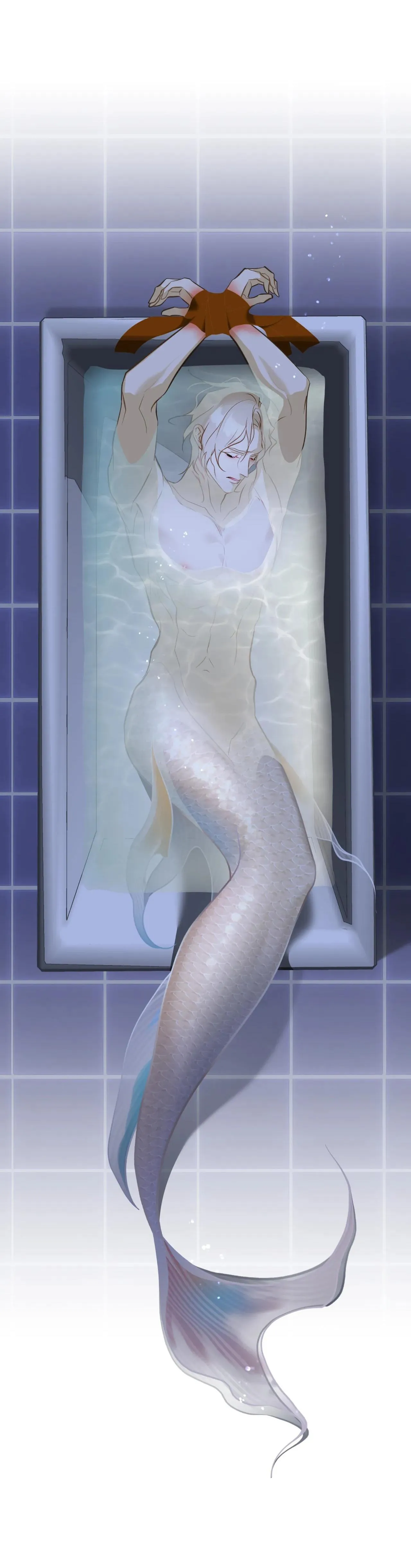 Tình đầu của chủ quán gỏi cá là nhân ngư Chapter 8 Trang 45