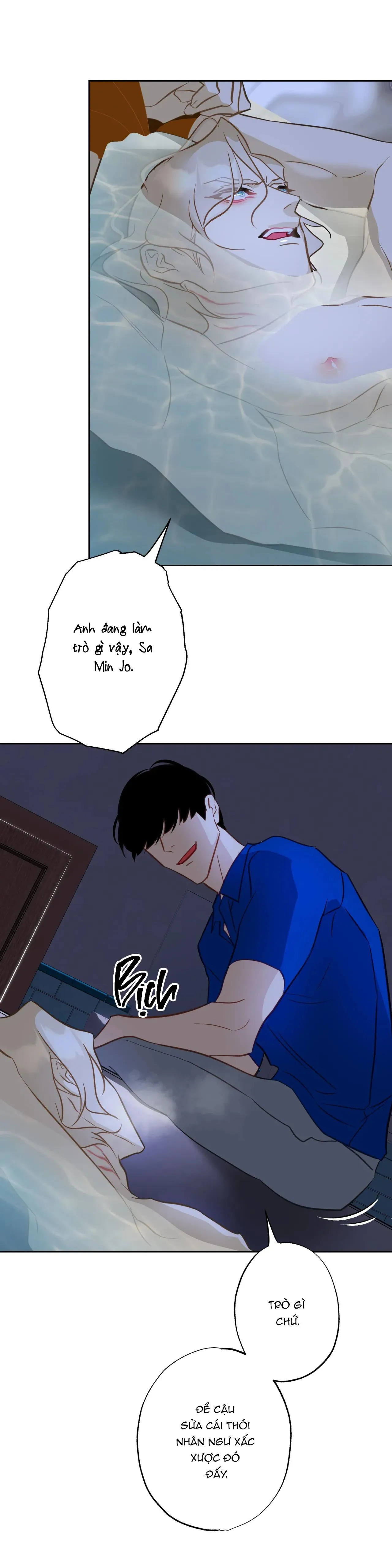 Tình đầu của chủ quán gỏi cá là nhân ngư Chapter 8 Trang 48