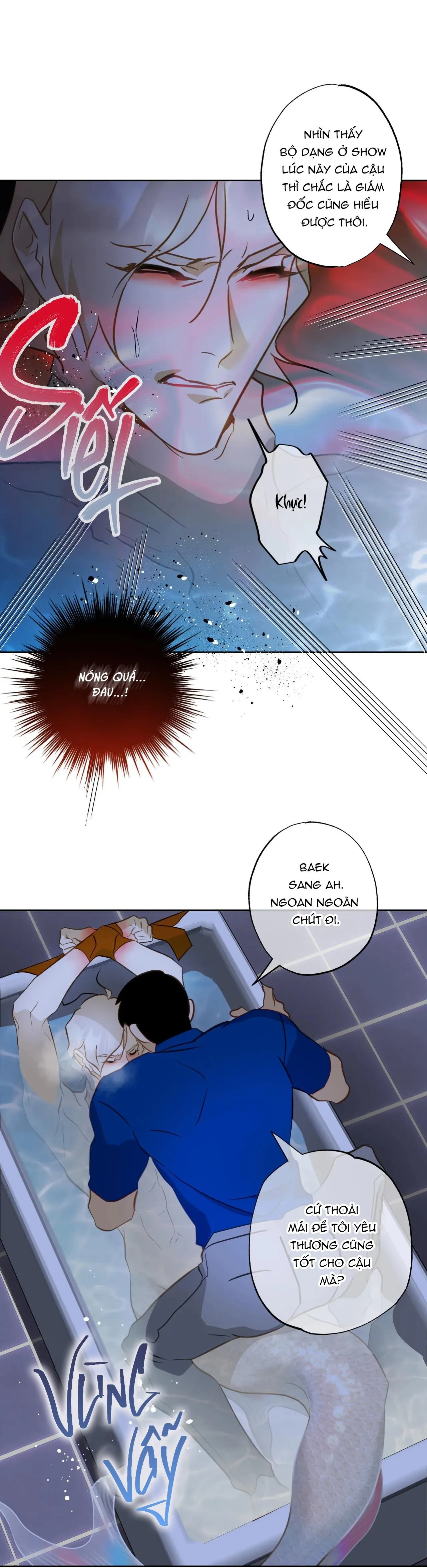 Tình đầu của chủ quán gỏi cá là nhân ngư Chapter 8 Trang 53