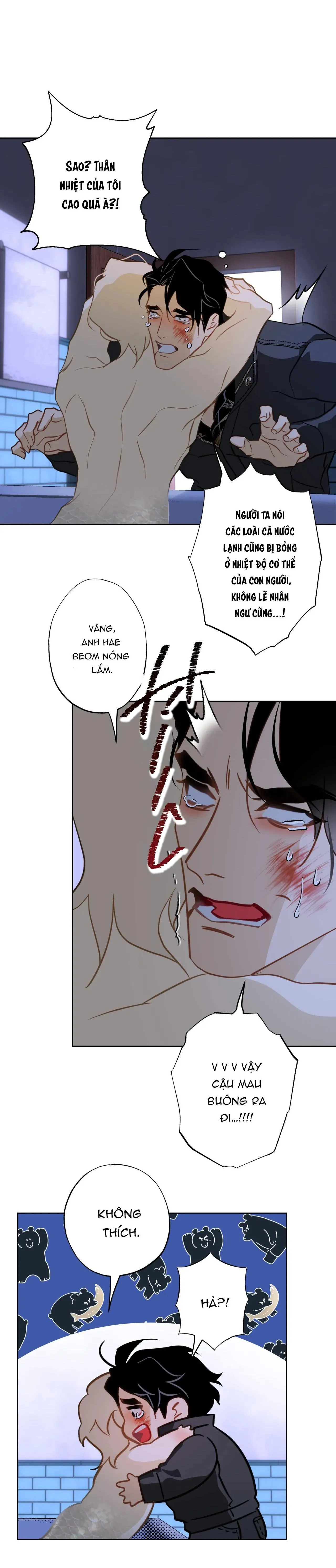 Tình đầu của chủ quán gỏi cá là nhân ngư Chapter 9 Trang 50