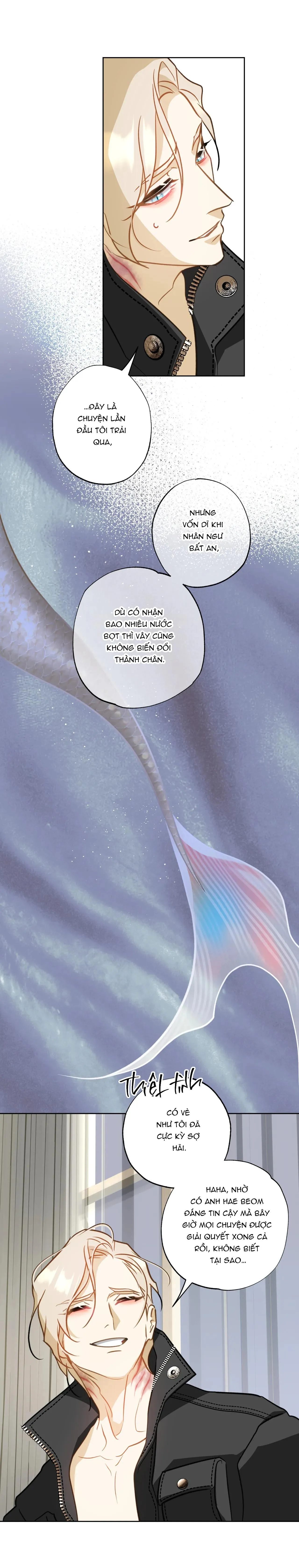 Tình đầu của chủ quán gỏi cá là nhân ngư Chapter 10 Trang 9