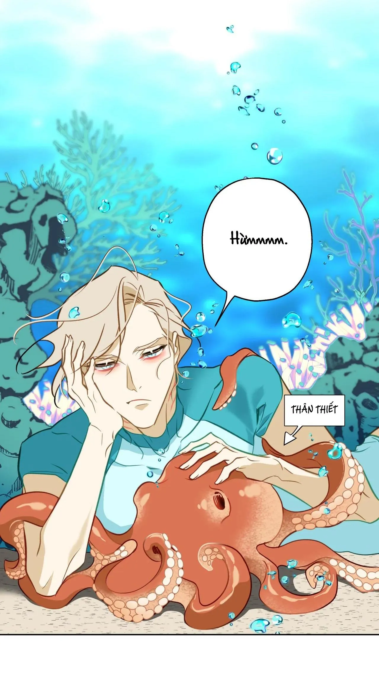Tình đầu của chủ quán gỏi cá là nhân ngư Chapter 13 Trang 22