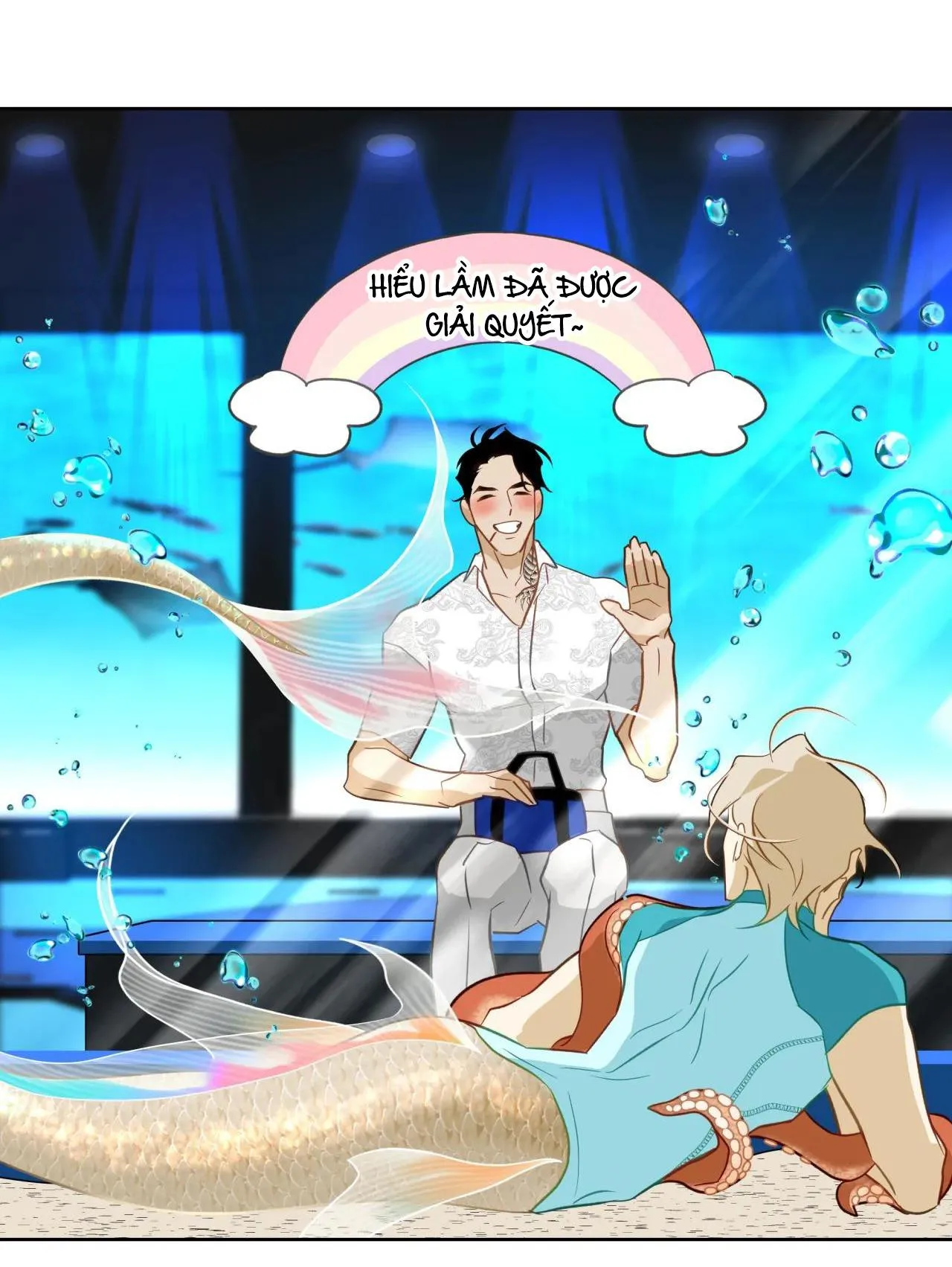 Tình đầu của chủ quán gỏi cá là nhân ngư Chapter 13 Trang 23